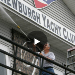 Clean Up Day at the Newburgh Yacht Club