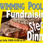 Swimming Pool Steak Dinner Fundraising Dinner