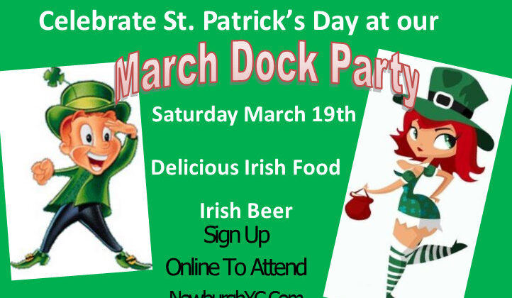 March Dock Party Saturday March 19, 2016