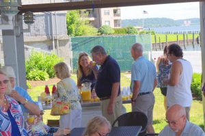 Chilled Juice Bar at Newburgh Yacht Club Blessing of the Fleet