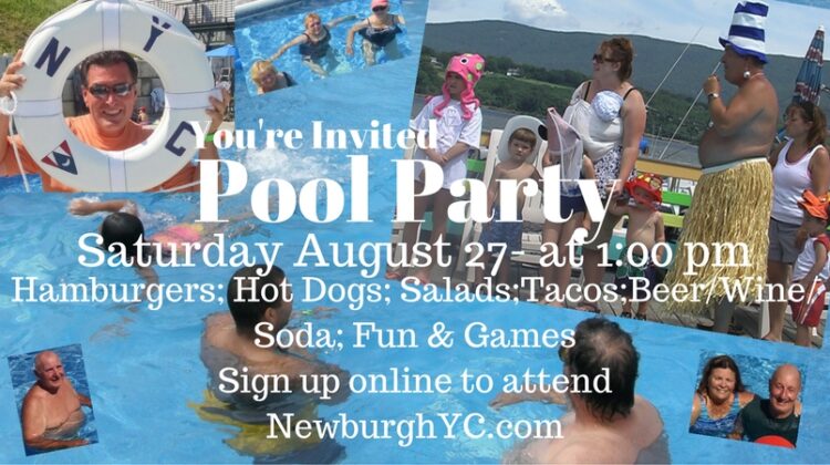 Newburgh Yacht Club Pool Party August 27