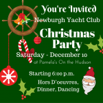 Newburgh Yacht Club Christmas Party at Pamela's On Hudson December 10, 2016