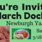You're invited to the Newburgh Yacht Club March Dock Party 3/18 6:6pm