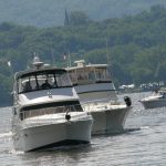 Boat Parade at Newburgh Yacht Club Blessing of the Fleet