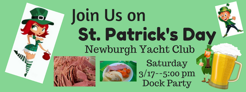 Newburgh March 17, 2018 Dock Party