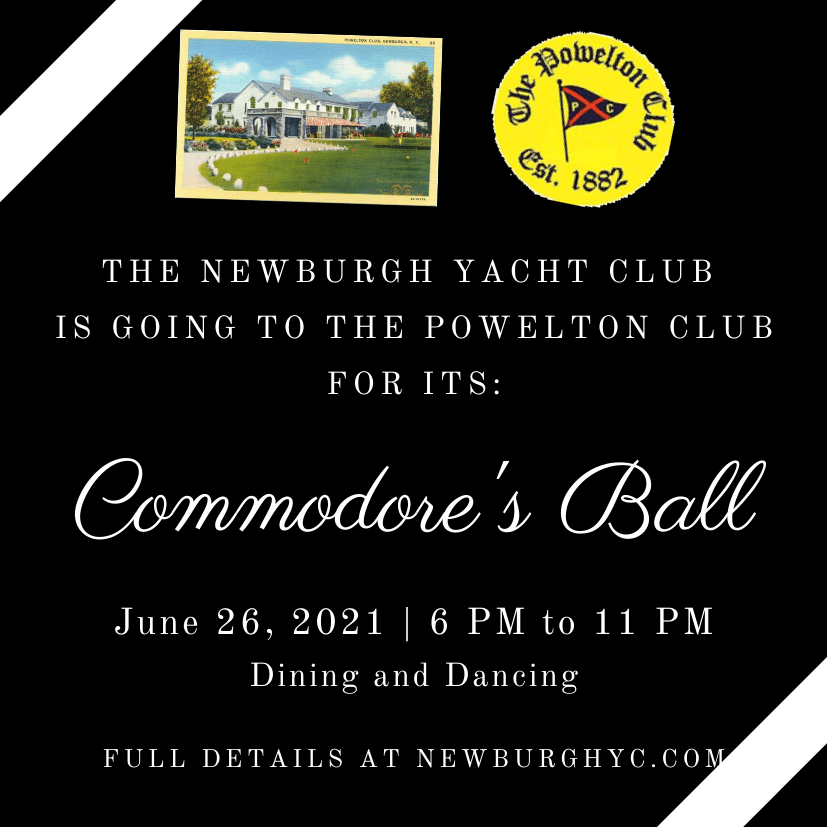 Newburgh Yacht Club Commodore's Ball at the Powelton Club on June 26, 2021.